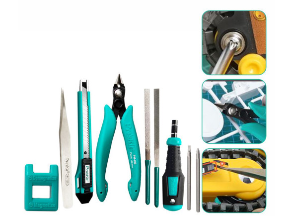 PROSKIT Conjunto de Ferramentas 9 peças PROSKIT Conjunto de Ferramentas 9 peças